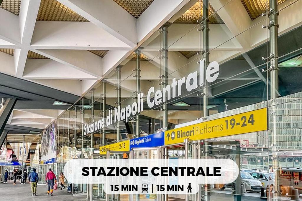 Metro Stazione-Duomo 500M -Appartamento Centrale Ed Elegante Napels Buitenkant foto